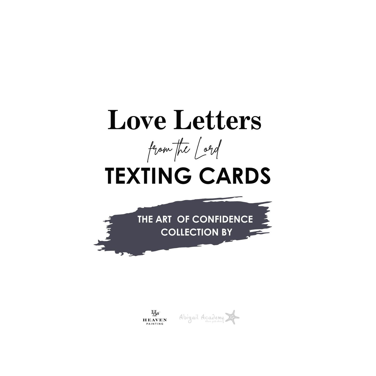 TEXTING CARDS: Love Letters from The Lord