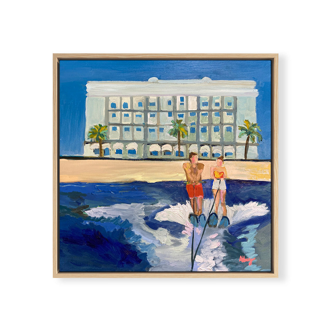 Water Skiing Lovers Print