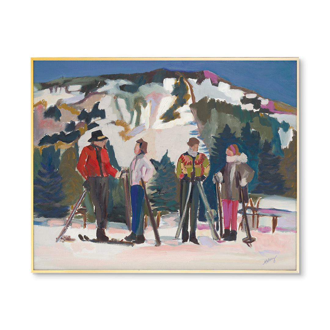 Ski Couples Print