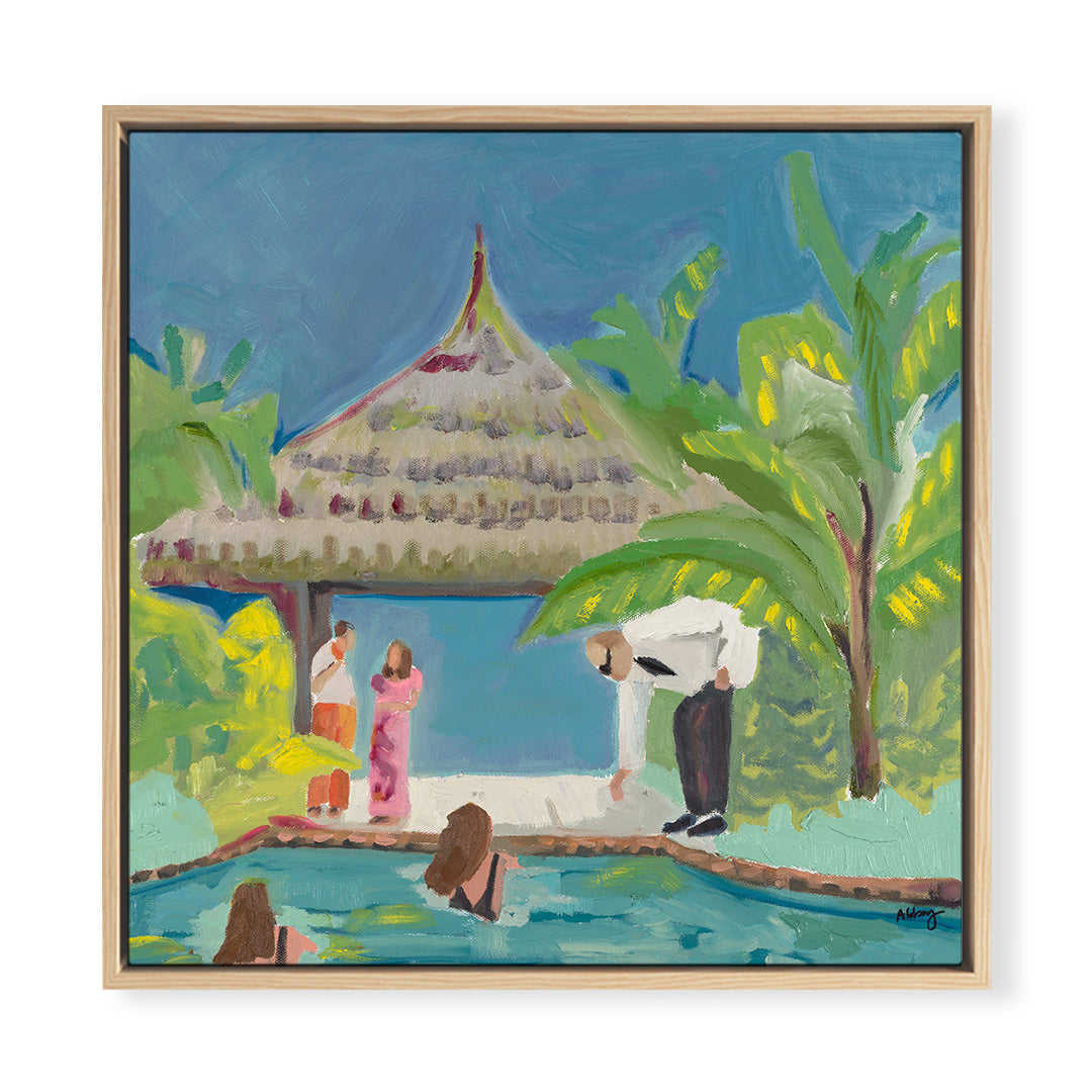 Poolside Service Print