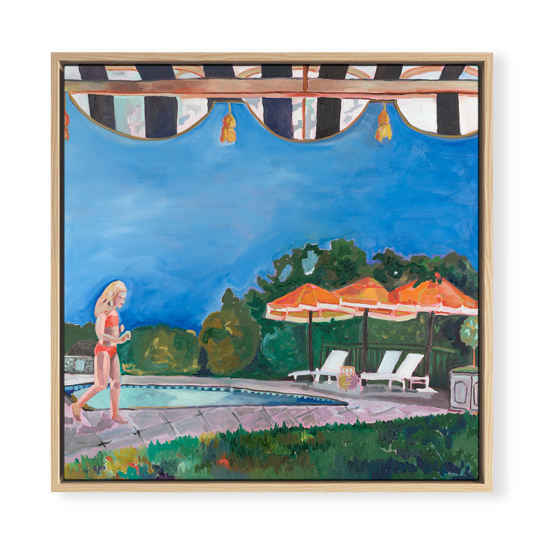 Backyard Play Print
