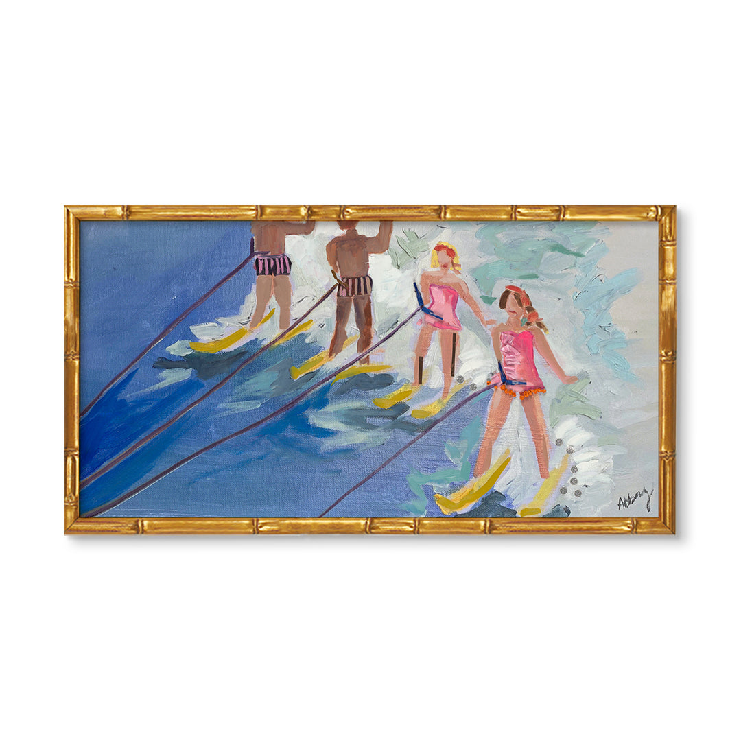 Water Ski Collage by Abbey Mueller