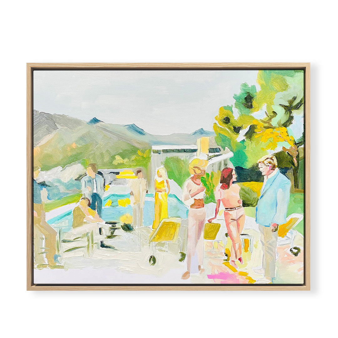 Palm Springs Pool Party Print