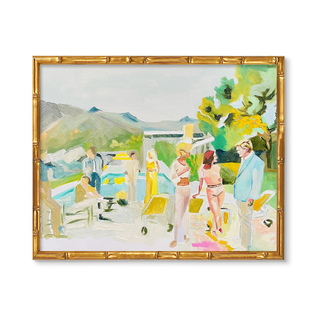 Palm Springs Pool Party Print