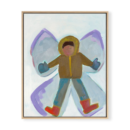 Snow Angel Boy Print