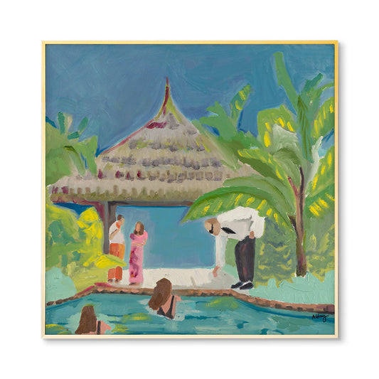 Poolside Service Print