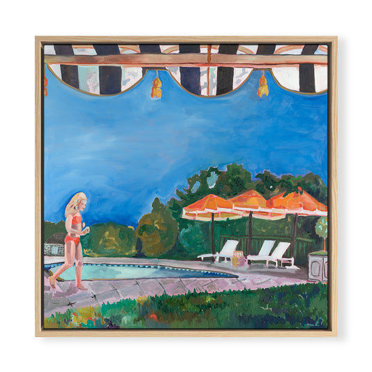 Backyard Play Print