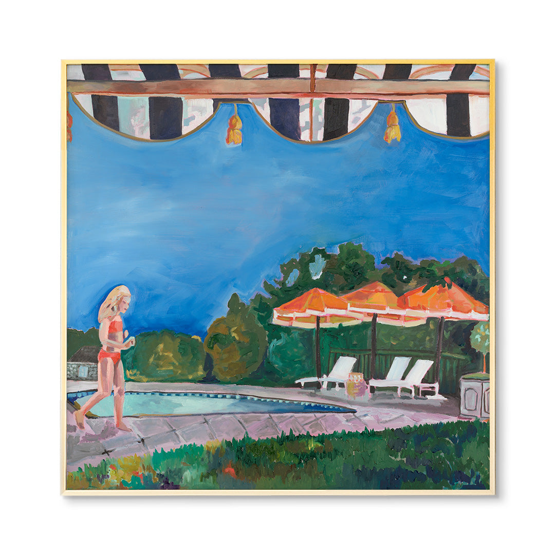 Backyard Play Print