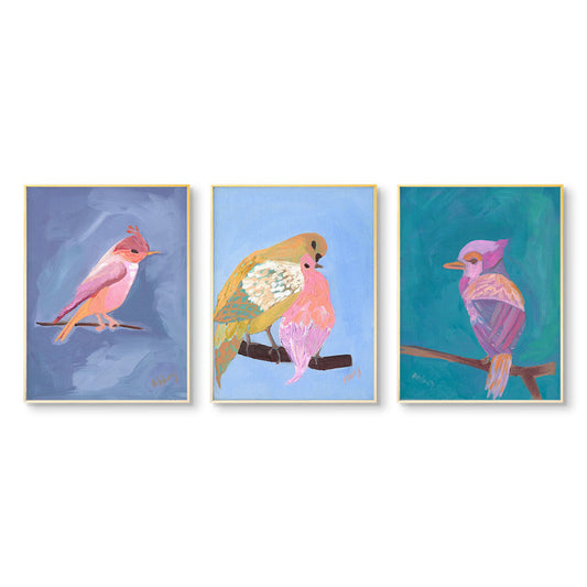 Bird Trio Print