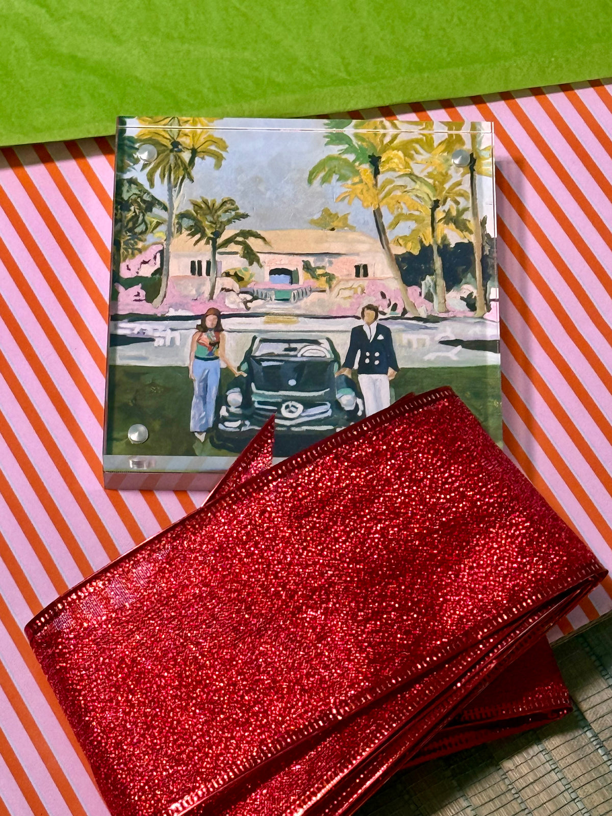 Framed Palm Beach Print