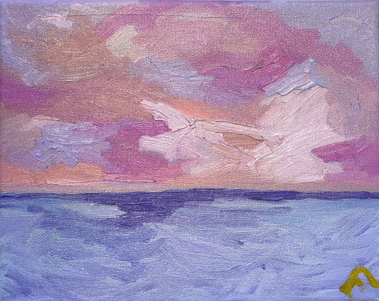 Sullivans Island Purple Sunset